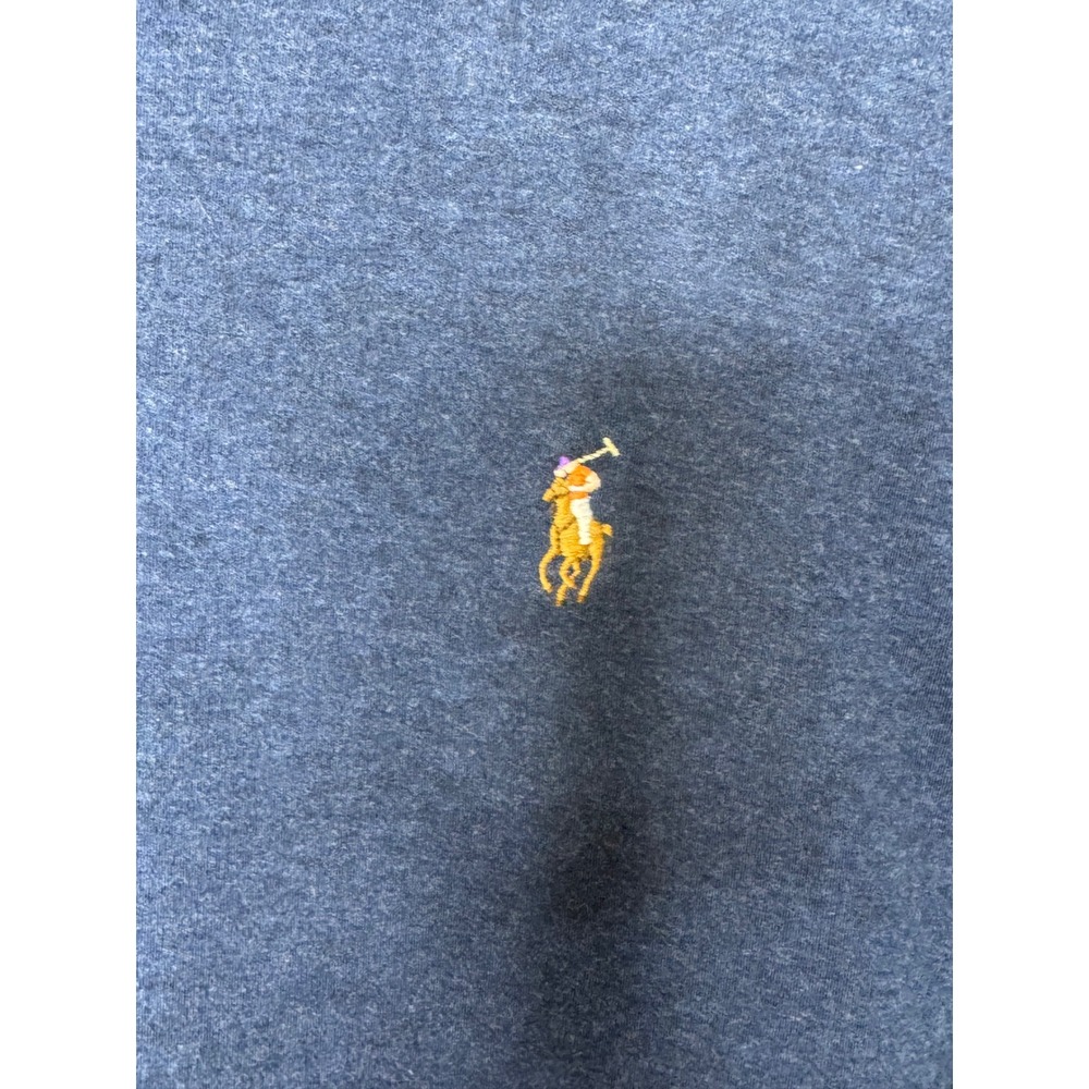 Polo Ralph Lauren Custom Slim Fit Polo Mens Blue XL - Picture 3 of 7